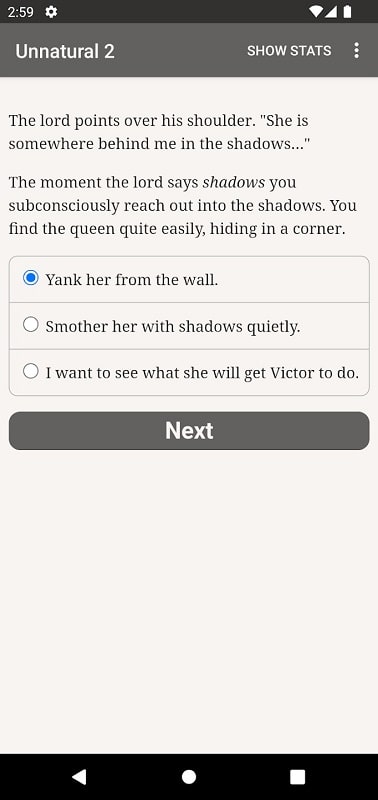 Unnatural Season Two APK - screenshot 4