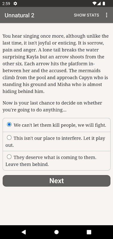 Unnatural Season Two APK - screenshot 5