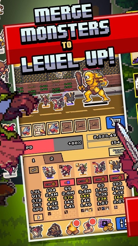 Idle Monster Frontier APK - screenshot 4