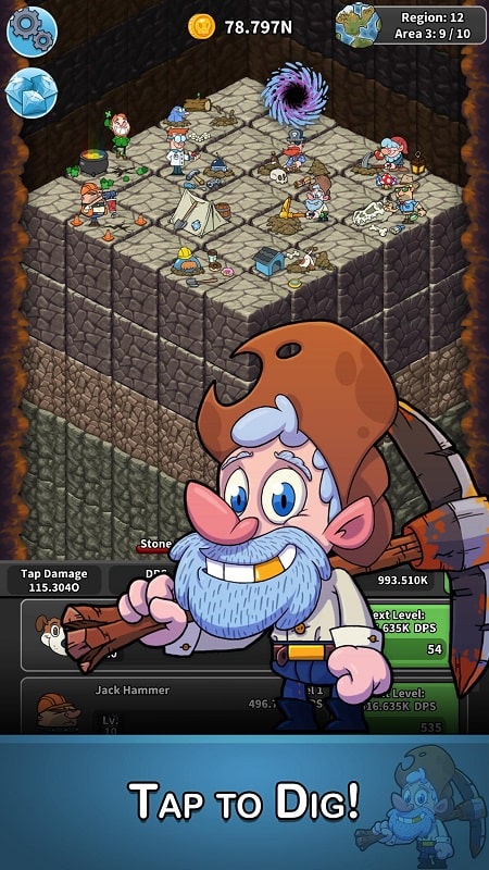 Tap Tap Dig APK - screenshot 1