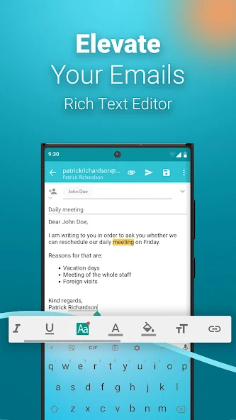 Aqua Mail - email app - screenshot 6
