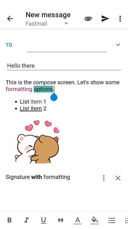 Sugar Mail email app APK - screenshot 5
