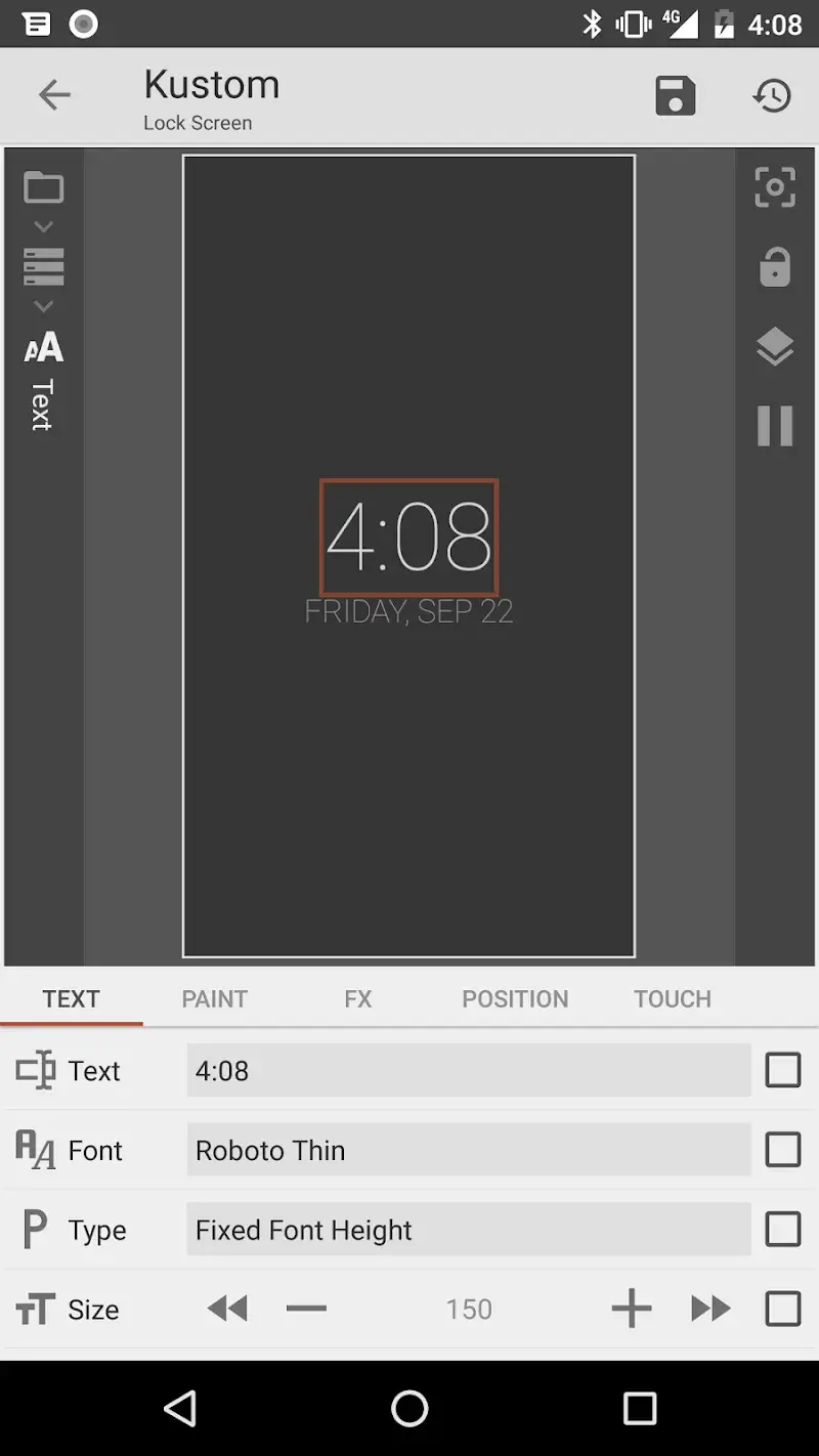 KLCK Kustom Lock Screen Maker - screenshot 2