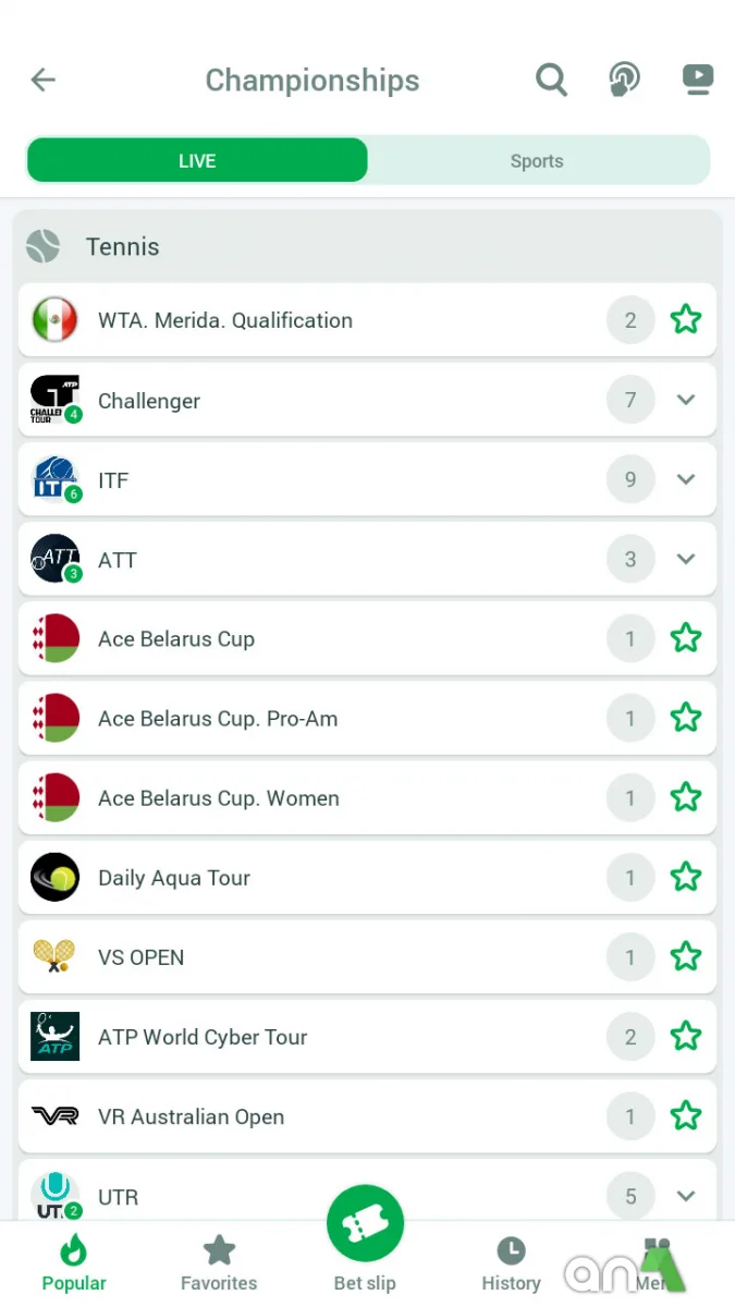 Linebet - screenshot 2