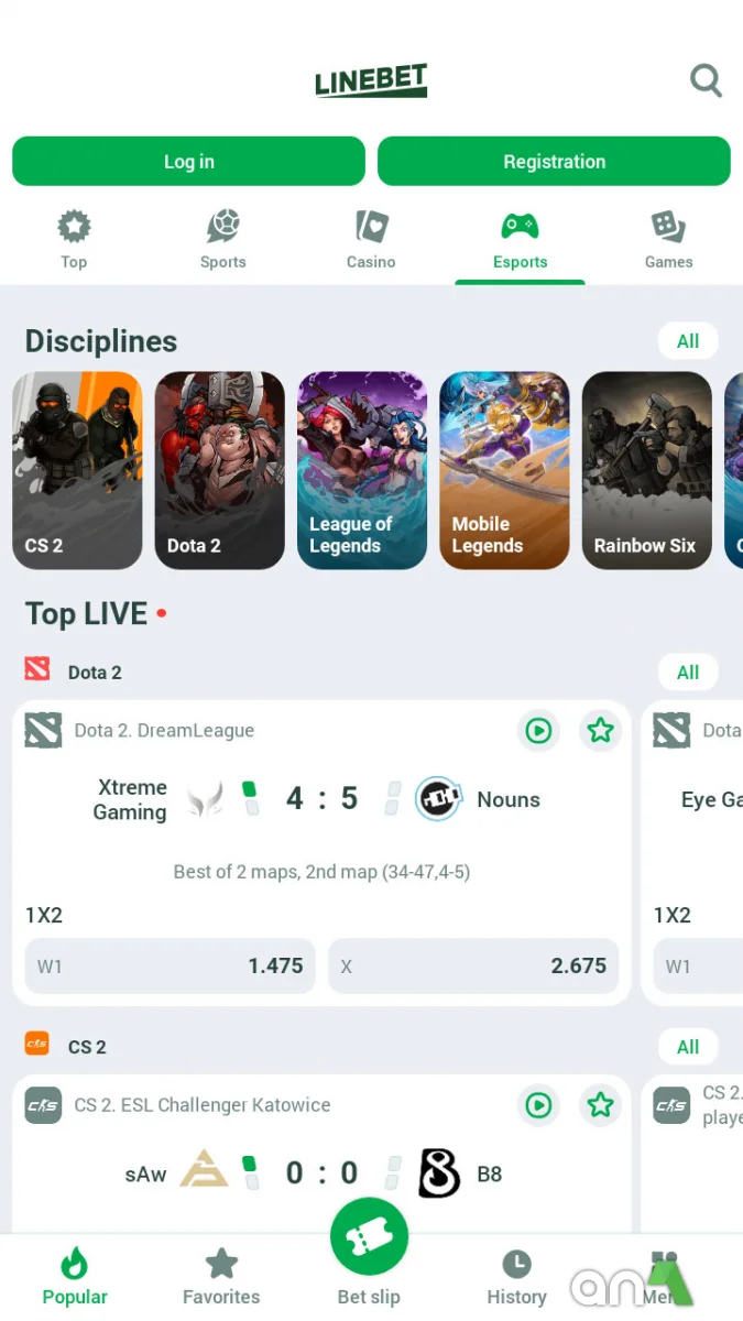 Linebet - screenshot 3