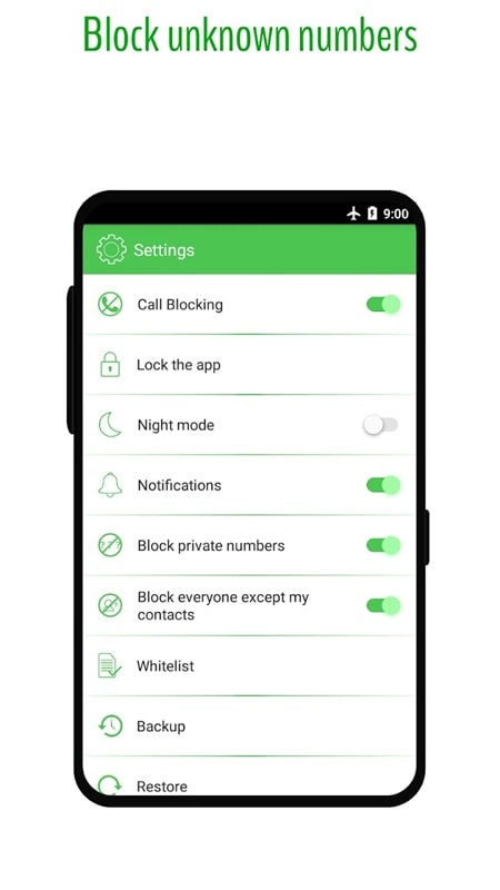 Phone Call Blocker APK - screenshot 2