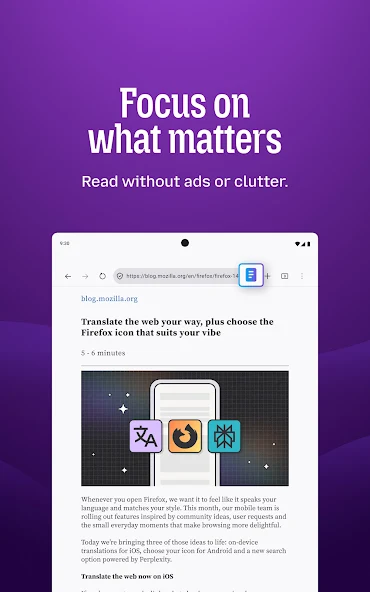 Firefox Browser Fast & Private - screenshot 12