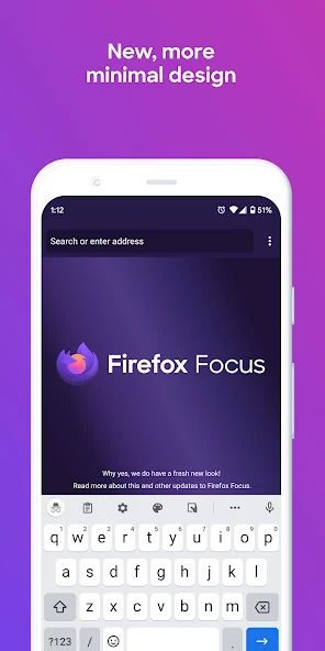 Firefox Focus: The Privacy Browser - screenshot 1