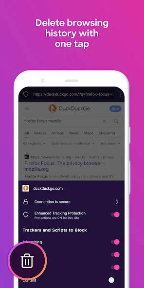Firefox Focus: The Privacy Browser - screenshot 2