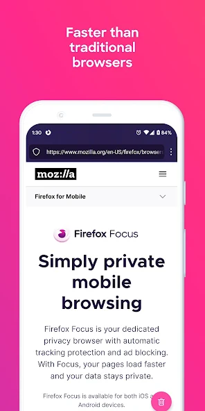 Firefox Focus: The Privacy Browser - screenshot 4
