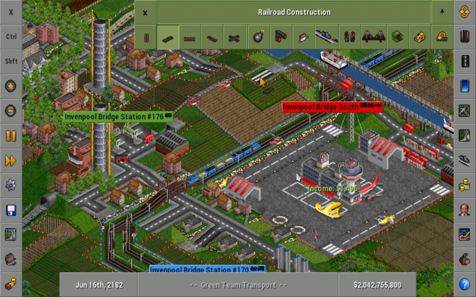OpenTTD - screenshot 1
