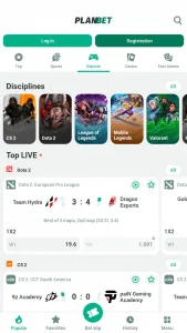 Planbet - screenshot 2