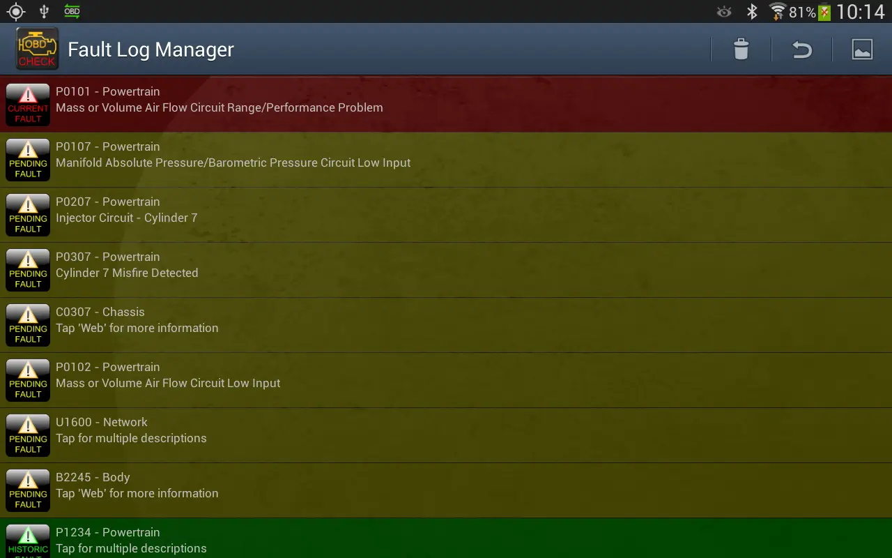 Torque Pro - screenshot 2