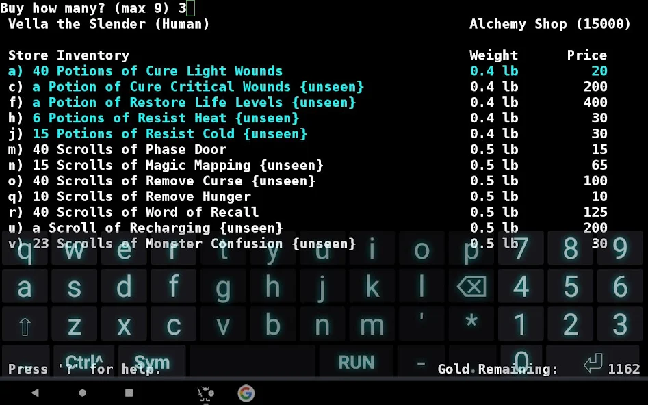 Angband - screenshot 7