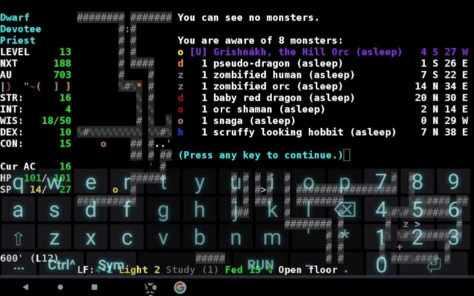 Angband - screenshot 8