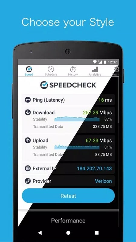 Simple Speedcheck APK - screenshot 4