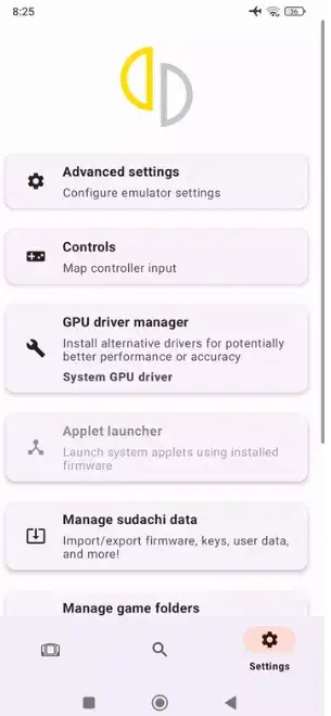 Sudachi vc5aff15 - screenshot 1