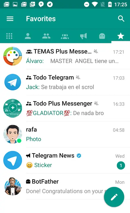 Plus Messenger - screenshot 3