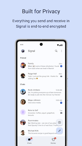 Signal APK 8.1.2 for Android [Latest Version] - screenshot 1