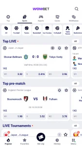 Wowbet - screenshot 4