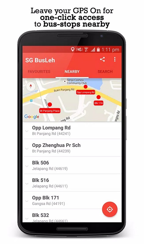SG BusLeh Award Winning APK - screenshot 5