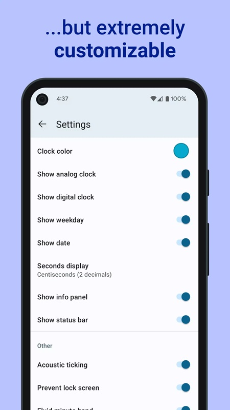 AtomicClock APK - screenshot 5