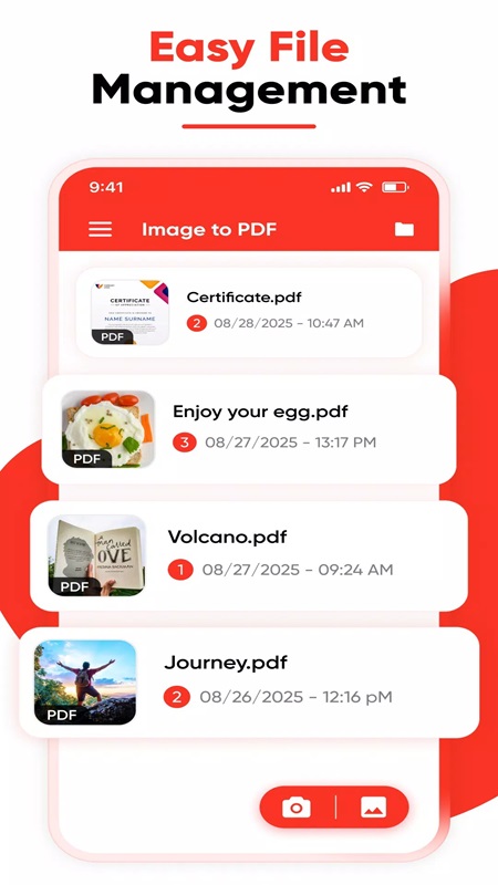 Image to PDF Converter APK - screenshot 3