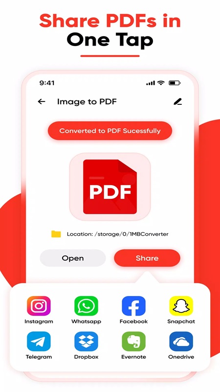 Image to PDF Converter APK - screenshot 5