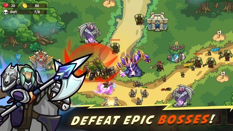Kingdom War TD Offline Games APK - screenshot 2