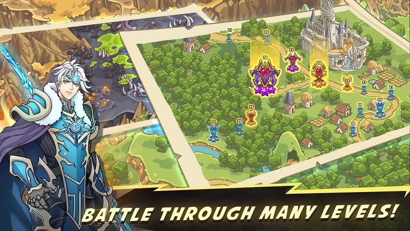 Kingdom War TD Offline Games APK - screenshot 3