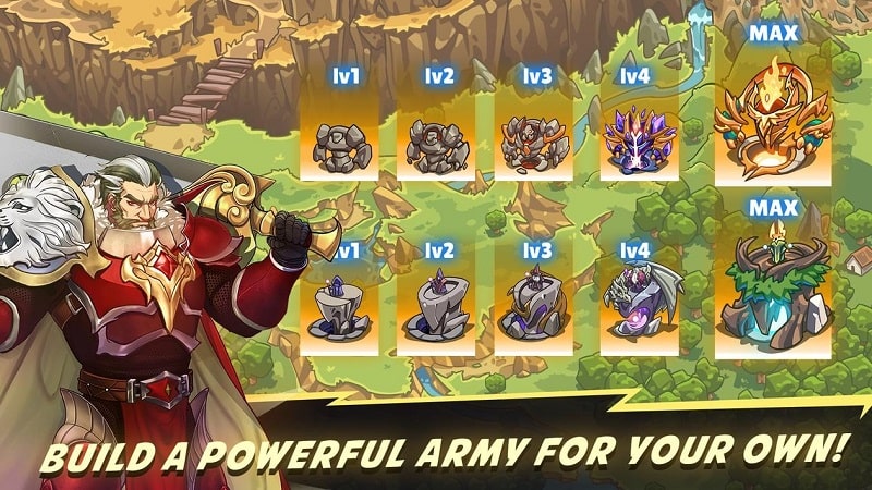 Kingdom War TD Offline Games APK - screenshot 4