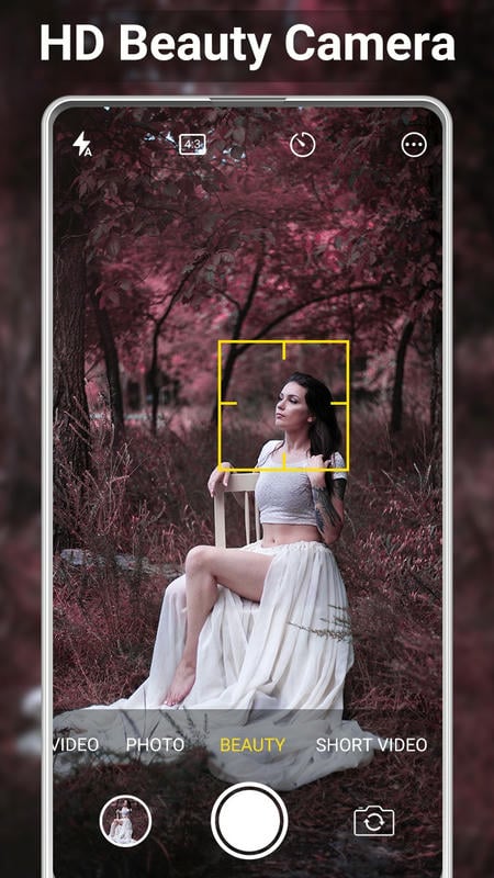HD Camera for Android APK - screenshot 2