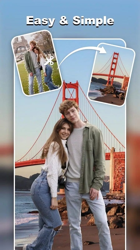 Cut and Paste Photo Editor - screenshot 1