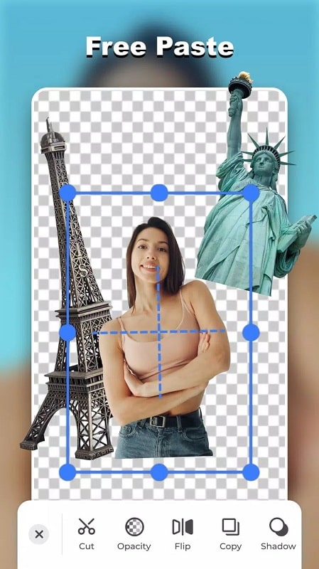 Cut and Paste Photo Editor - screenshot 2