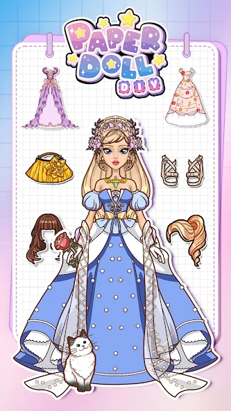 DIY Paper Doll Dress Up - screenshot 2