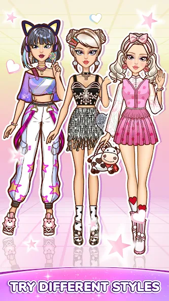 DIY Paper Doll Dress Up - screenshot 3