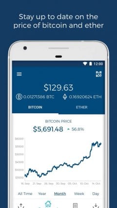 Blockchain Wallet. Bitcoin, Bitcoin Cash, Ethereum - screenshot 1