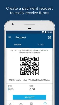 Blockchain Wallet. Bitcoin, Bitcoin Cash, Ethereum - screenshot 4