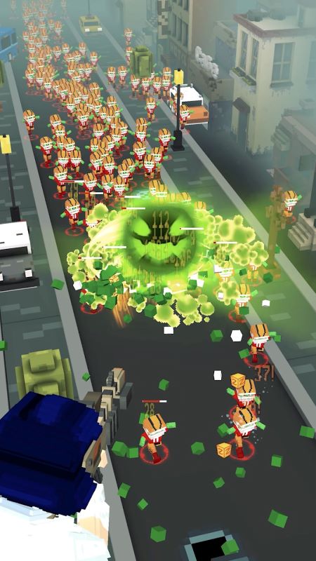 Pixel City War Fly Shooter APK - screenshot 3