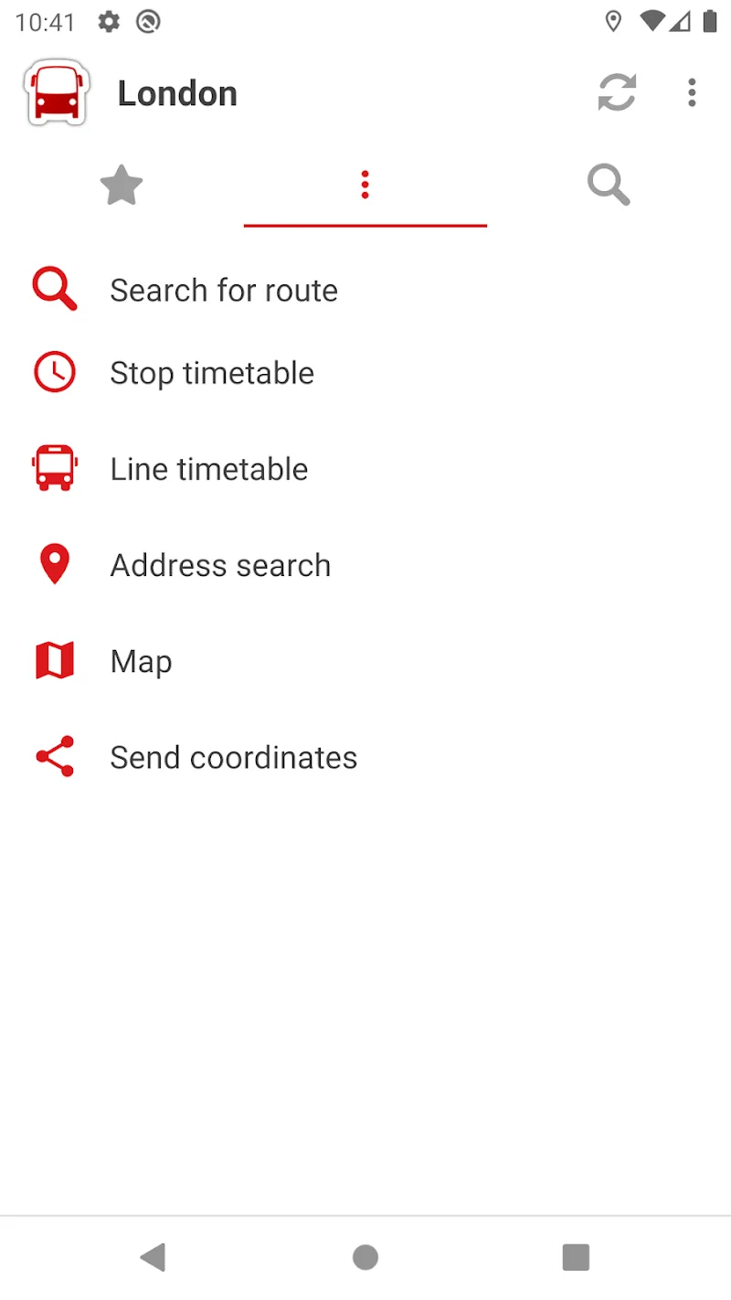 BusNavi - screenshot 1