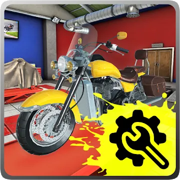 Motorcycle Mechanic Simulator MOD APK icon
