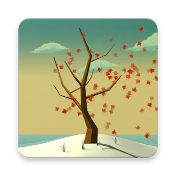 Tree With Falling Leaves Live Wallpaper MOD APK icon