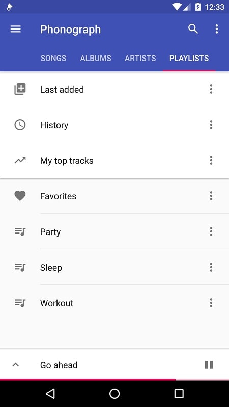 Phonograph Music Player APK - screenshot 4