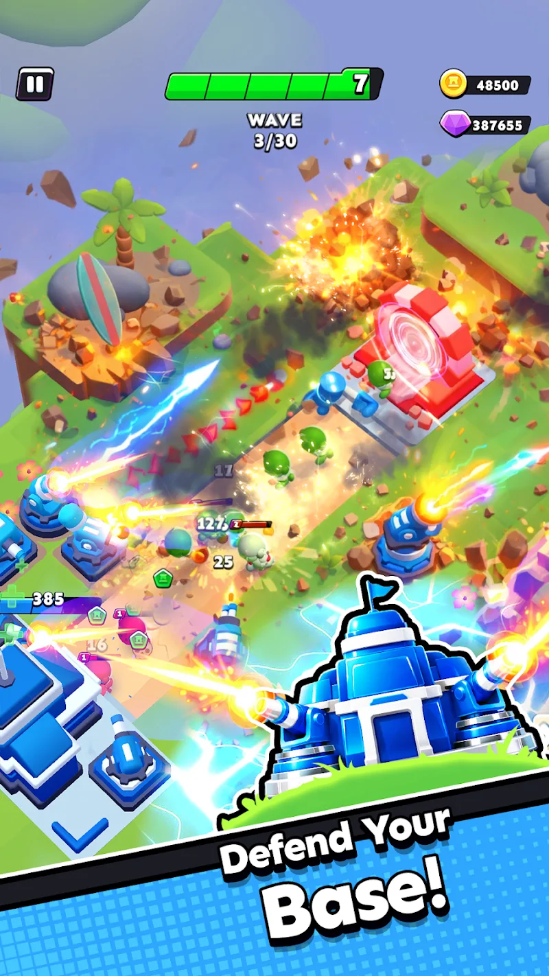 Pocket Forts Defense TD - screenshot 1