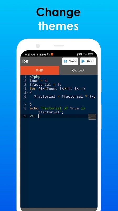 PHP Editor APK - screenshot 2