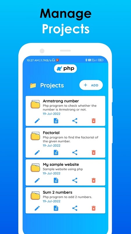 PHP Editor APK - screenshot 5