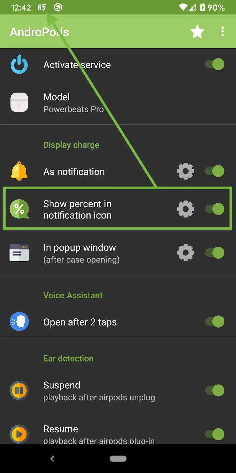 AndroPods - screenshot 4