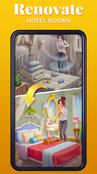 Merge Hotel Empire: Design - screenshot 3