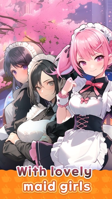 Merge Maid Cafe APK - screenshot 1