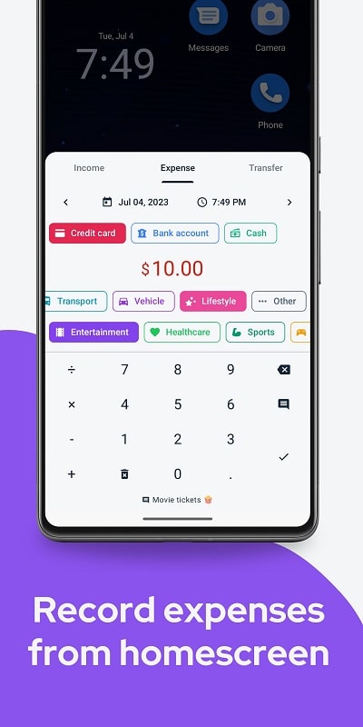 TrackWallet APK - screenshot 1